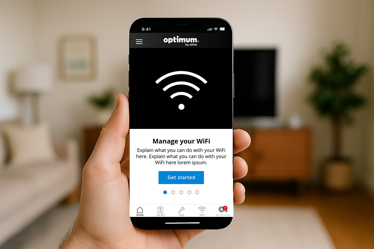 Smart WiFi Mobile App